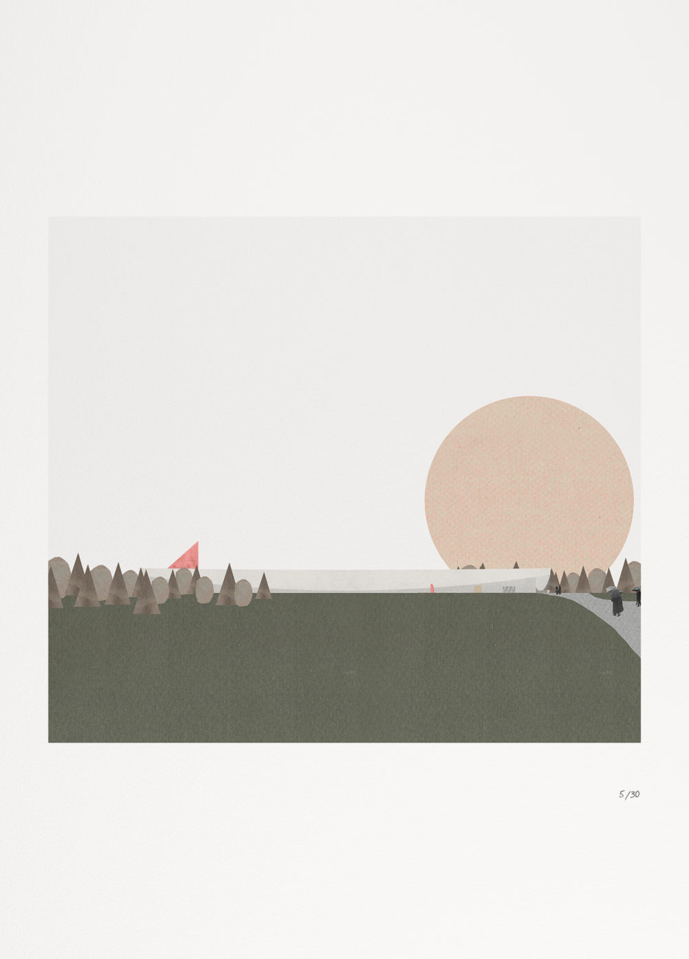Shop the art print Elevation Ca d'Ombre by architect In Praise of Shadows
