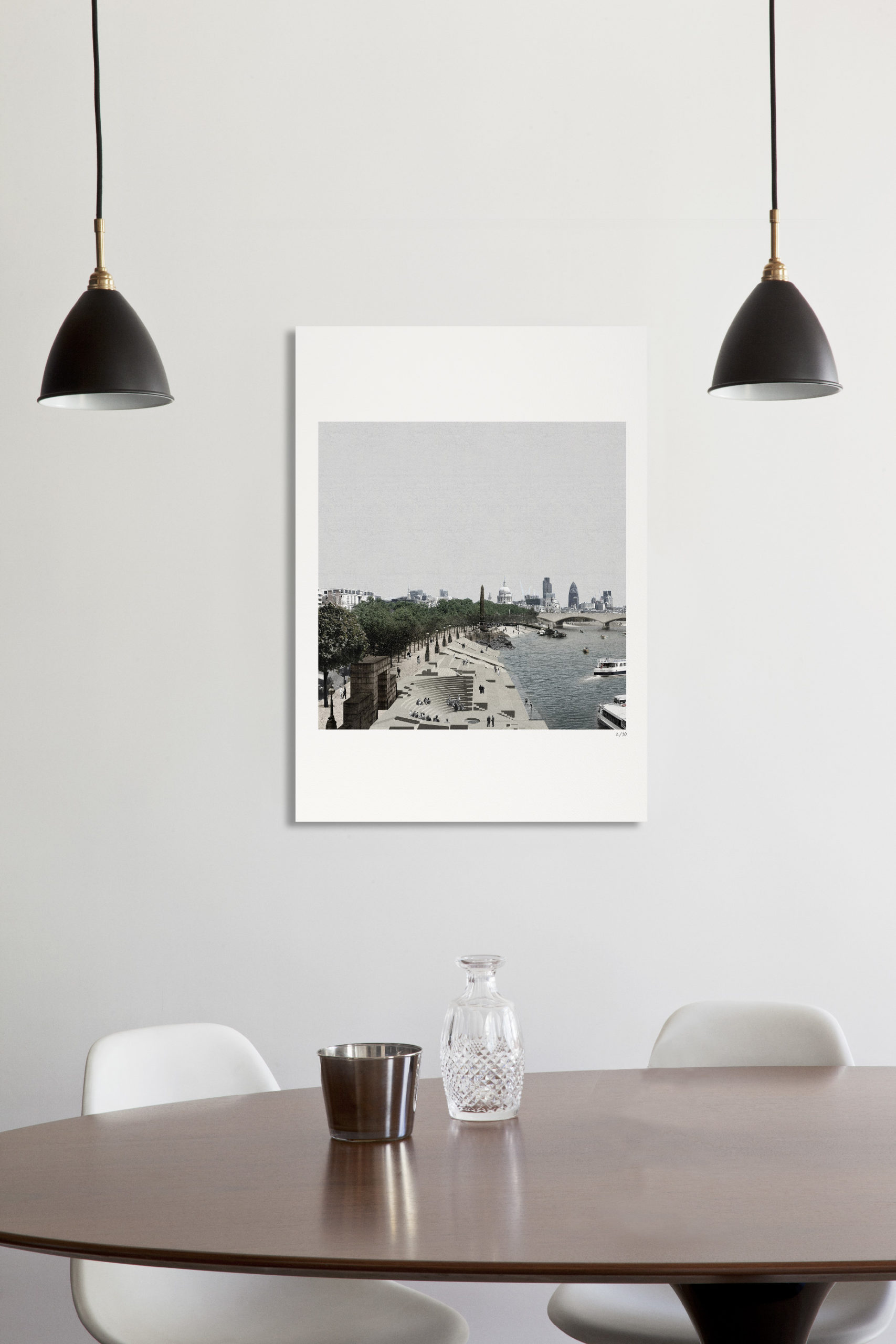 Shop the art print North Bank by OMMX architects