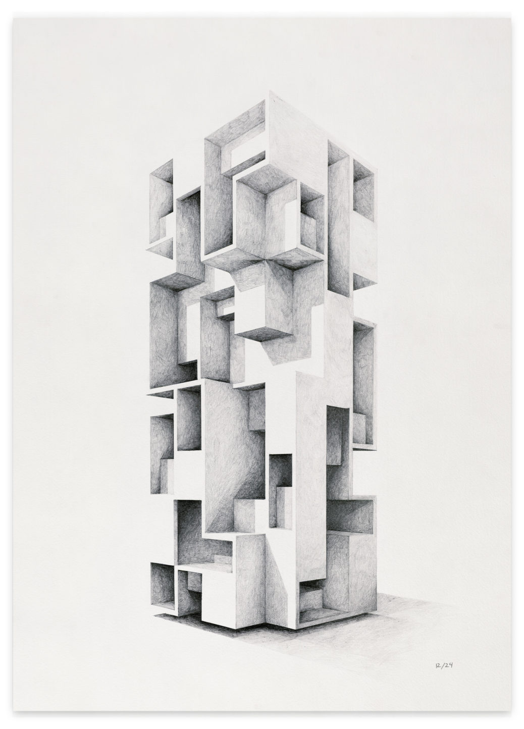 Shop the art print Non-Functional Structures III by architect M. van Berkum